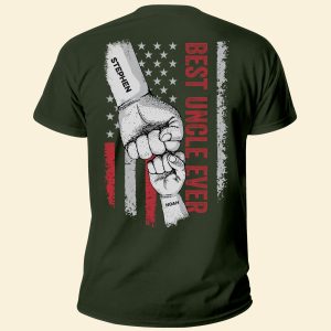Best Uncle Ever - PersonalizedOne Size Shirt Father's Day
